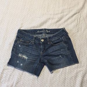 American Eagle blue jean shorts
